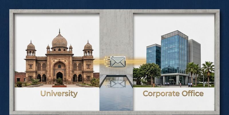 Verification sent directly from the university to the employer